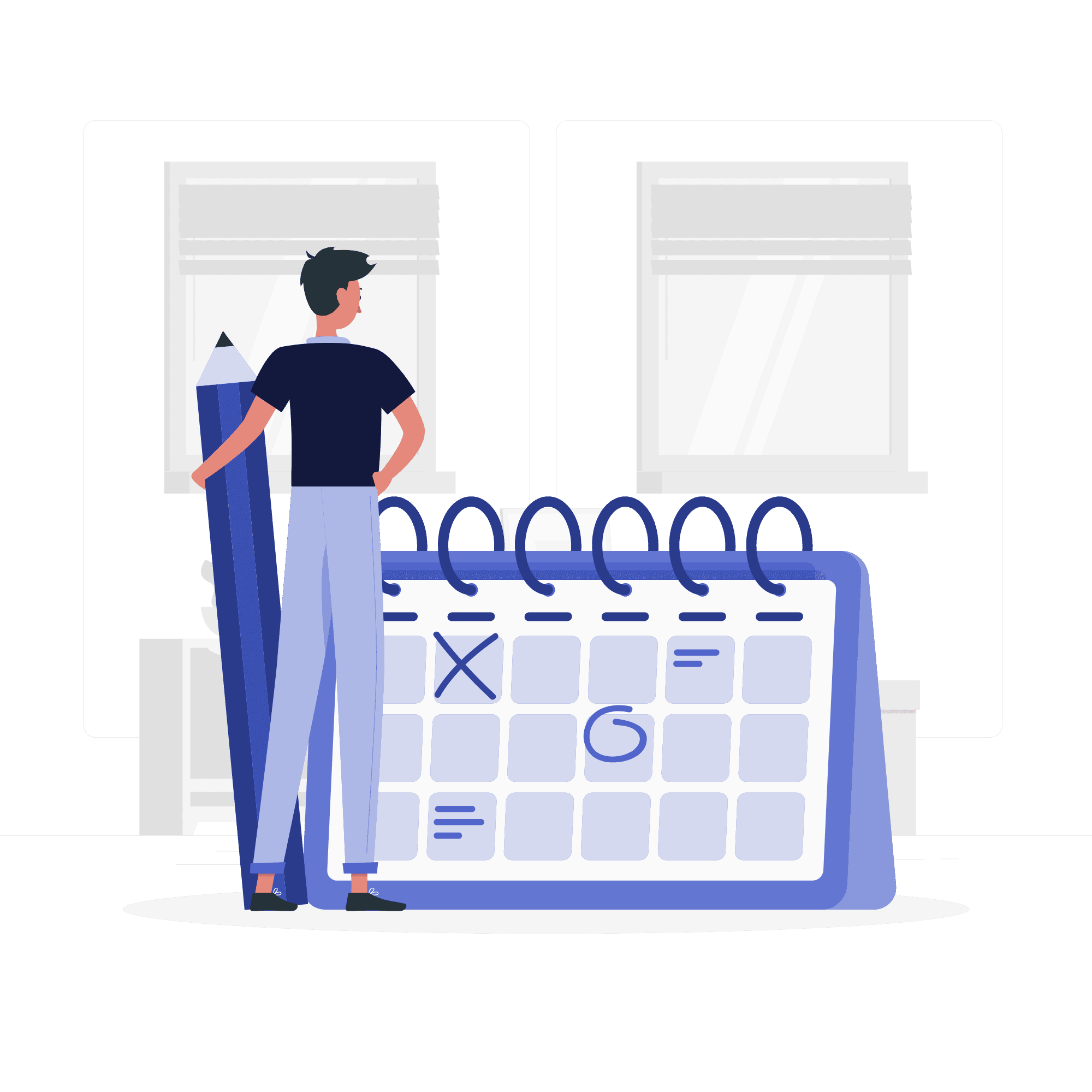 Slimme agenda planning en synchronisatie